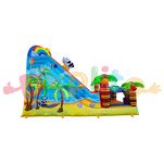 Podwójna dmuchana zjeżdżalnia Panda