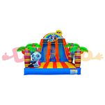 Podwójna dmuchana zjeżdżalnia Panda