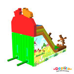 Dmuchana zjeżdżalnia FARMA