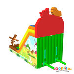 Dmuchana zjeżdżalnia FARMA