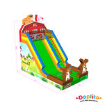 Dmuchana zjeżdżalnia FARMA