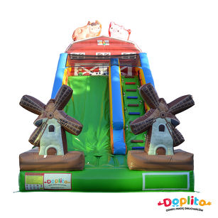 Dmuchana zjeżdżalnia FARMA