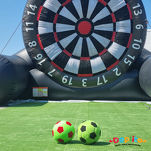 Dmuchany dart - duży