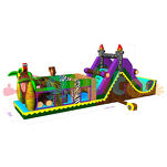 Dmuchany Tor przeszkód Małpka- Jednokierunkowy