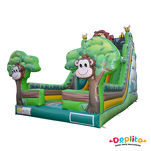 Gigantyczna Podwójna zjeżdżalnia Przygoda w Dżungli