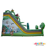 Gigantyczna Podwójna zjeżdżalnia Przygoda w Dżungli