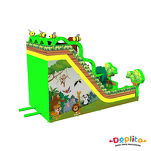 Gigantyczna Podwójna zjeżdżalnia Przygoda w Dżungli