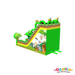 Gigantyczna Podwójna zjeżdżalnia Przygoda w Dżungli