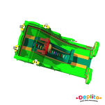 Gigantyczna Podwójna zjeżdżalnia Przygoda w Dżungli