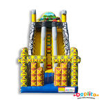 Podwójna duża zjeżdżalnia Plac budowy