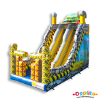 Podwójna duża zjeżdżalnia Plac budowy