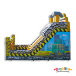 Podwójna duża zjeżdżalnia Plac budowy