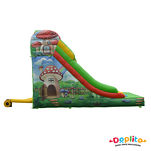 Dmuchana zjeżdżalnia Żabka