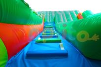 Dmuchana zjeżdżalnia Żabka