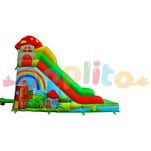 Dmuchana zjeżdżalnia Żabka