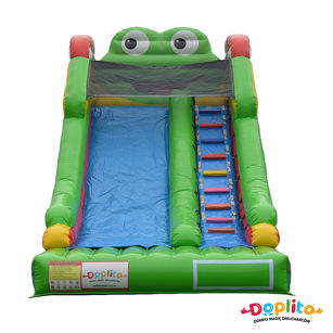 Dmuchana zjeżdżalnia Żabka