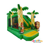 Dmuchaniec ze zjeżdżalnią  z motywem Zwierząt