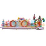 Dmuchany Tor przeszkód Cukierki - Tor  z nawrotem