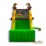 Dmuchany Tor przeszkód Zwierzęta - Jednokierunkowy