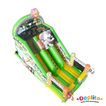 Podwójna dmuchana zjeżdżalnia Zwierzęta 2