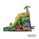 Zjeżdżalnia 2w1 Zwierzęta + suchy basen z piłeczkami