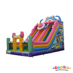 Podwójna Kolorowa zjeżdżalnia Potworki XL