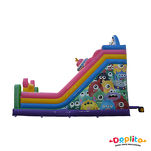 Podwójna Kolorowa zjeżdżalnia Potworki XL