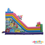 Podwójna Kolorowa zjeżdżalnia Potworki XL