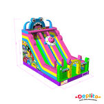 Podwójna Kolorowa zjeżdżalnia Potworki XL