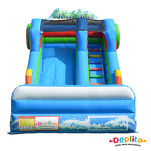 Dmuchana zjeżdżalnia plaża