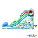 Dmuchana zjeżdżalnia plaża