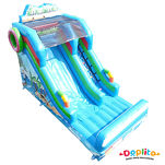 Dmuchana zjeżdżalnia plaża