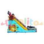 Dmuchana zjeżdżalnia Pirat