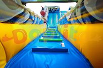 Dmuchana zjeżdżalnia Pirat