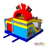 Dmuchany zamek ze zjeżdżalnią Piraci