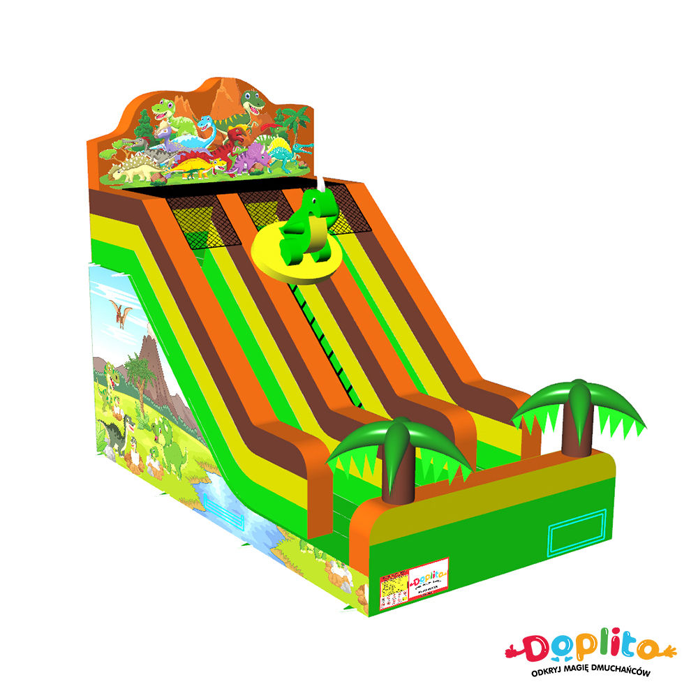 Dmuchana zjeżdżalnia Dżungla