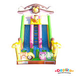 Podwójna dmuchana zjeżdżalnia Słodkie Misie