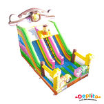 Podwójna dmuchana zjeżdżalnia Słodkie Misie