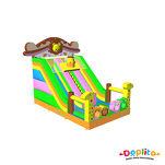 Podwójna dmuchana zjeżdżalnia Słodkie Misie