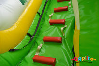 Dmuchany plac zabaw Zwierzęta z 2 zjeżdżalniami