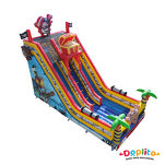 Gigantyczna Podwójna Zjeżdżalnia Skarb Piratów