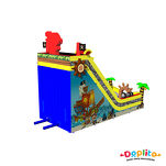 Gigantyczna Podwójna Zjeżdżalnia Skarb Piratów