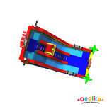 Gigantyczna Podwójna Zjeżdżalnia Skarb Piratów