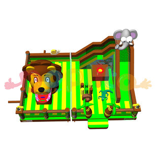 Modułowy Plac zabaw Przygoda w Dżungli