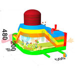 Dmuchany plac zabaw Farma z poduchą do skoków