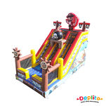 Podwójna dmuchana zjeżdżalnia Piraci