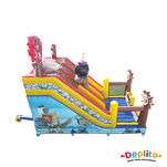 Podwójna dmuchana zjeżdżalnia Piraci
