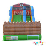 Dmuchana zjeżdżalnia Farma