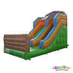 Dmuchana zjeżdżalnia Farma