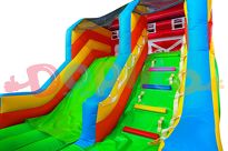 Dmuchana zjeżdżalnia Farma